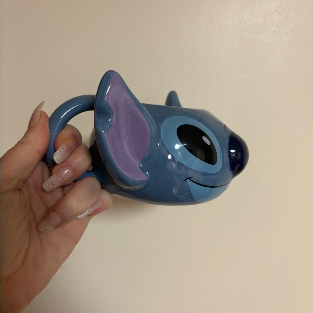Blue Stitch Ceramic Mug - Picture 2 of 6